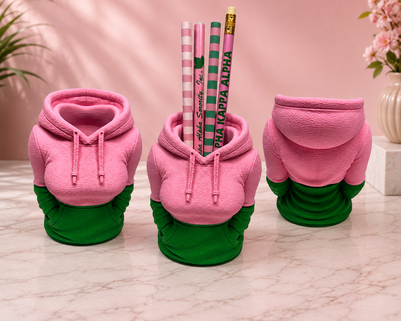 AKA Hoodie Pencil Holder