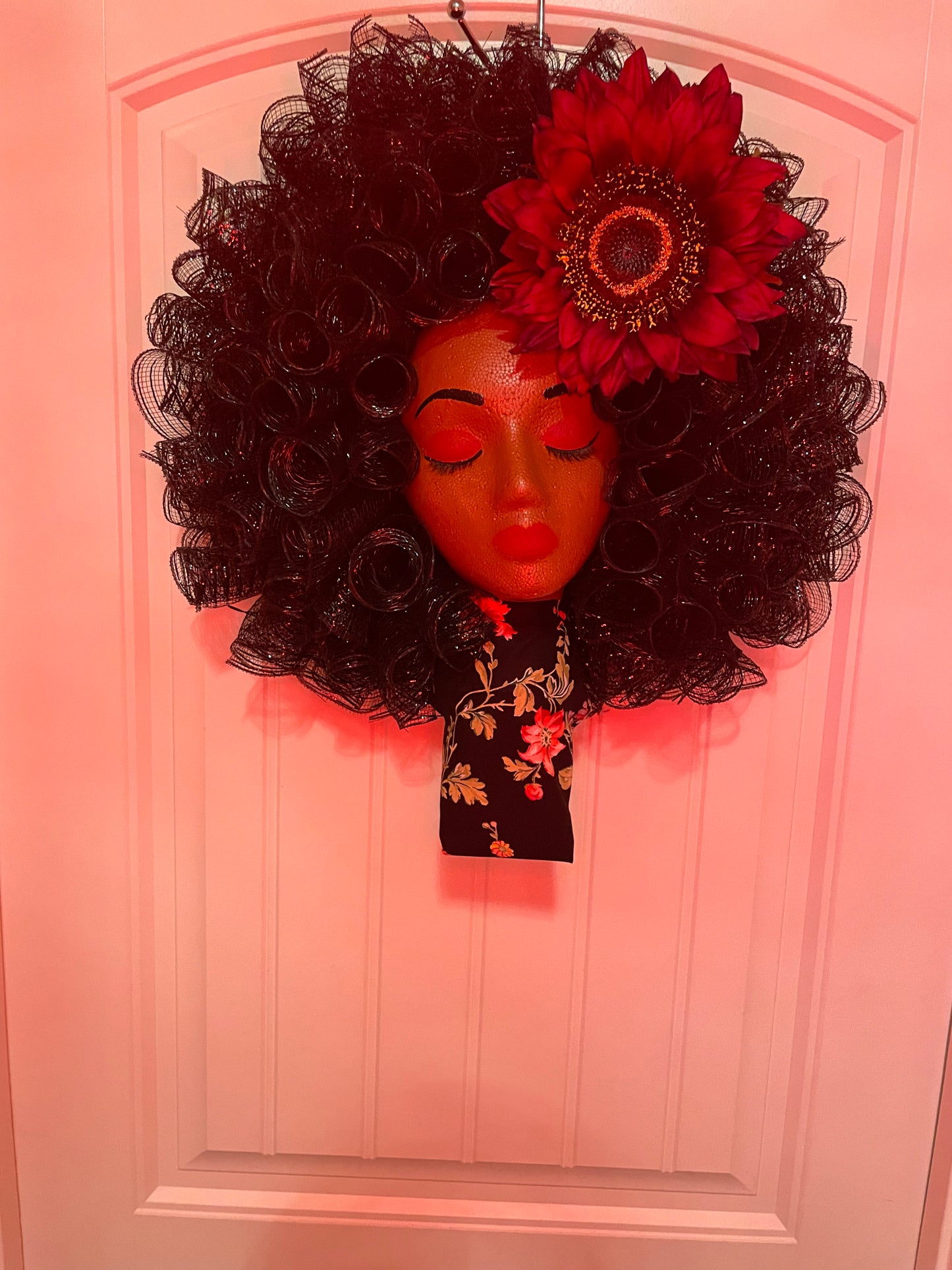 Diva Wreath (ready to ship as pictured)